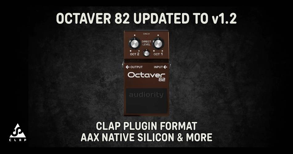 图片[1]-Audiority将Octaver 82插件更新为v1.2，包括CLAP支持-