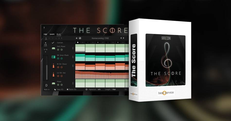 最佳服务推出Sonuscore的The Score