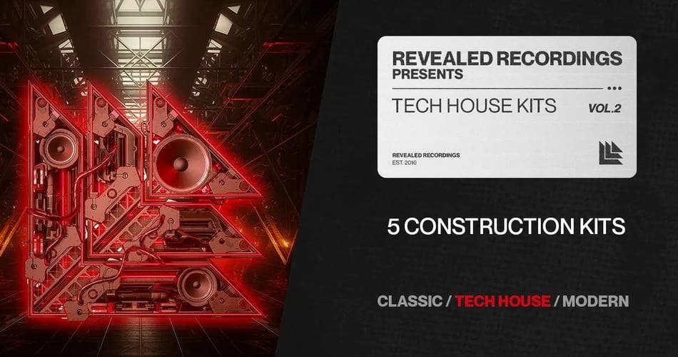 Alonso Sound介绍揭示了Tech House Kits第2卷样本包-