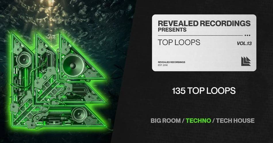 Alonso Sound推出Revealed Top Loops Vol. 13样本包-