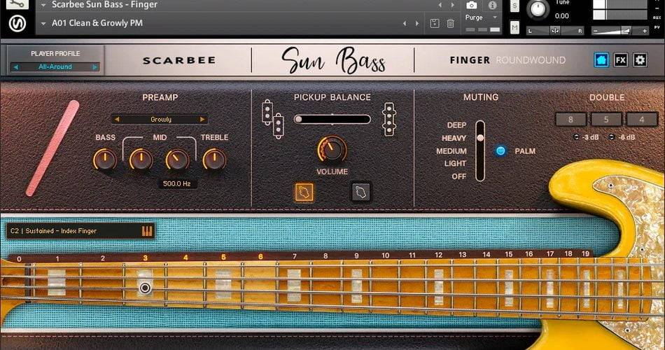 Scarbee推出Sun Bass-手指电低音乐器-