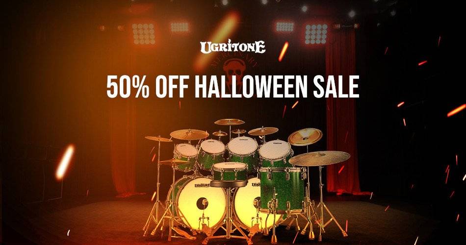Ugritone万圣节大减价:在鼓插件、Midi包等上节省50% 1 Ugritone halloween sale 2023