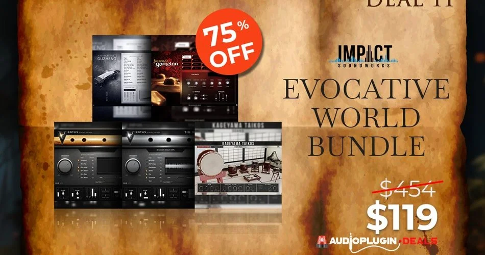 图片[1]-Impact Soundworks推出的唤起世界捆绑包以75%的价格出售-