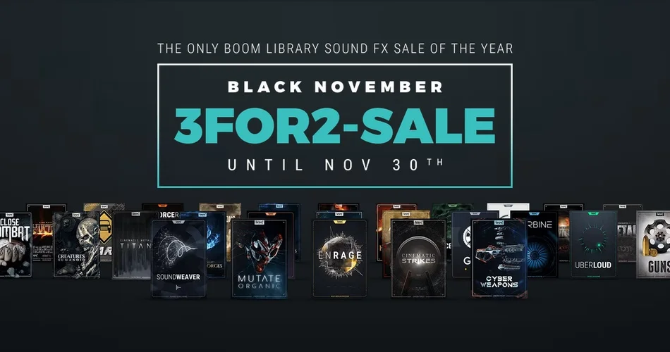 图片[1]-BOOM图书馆推出11月3日黑色促销+免费处理影响-