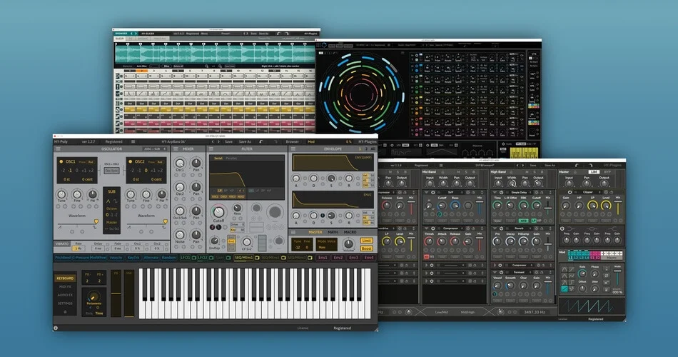 图片[1]-HY-Plugins Poly合成器、切片器、测序仪等节省30%-