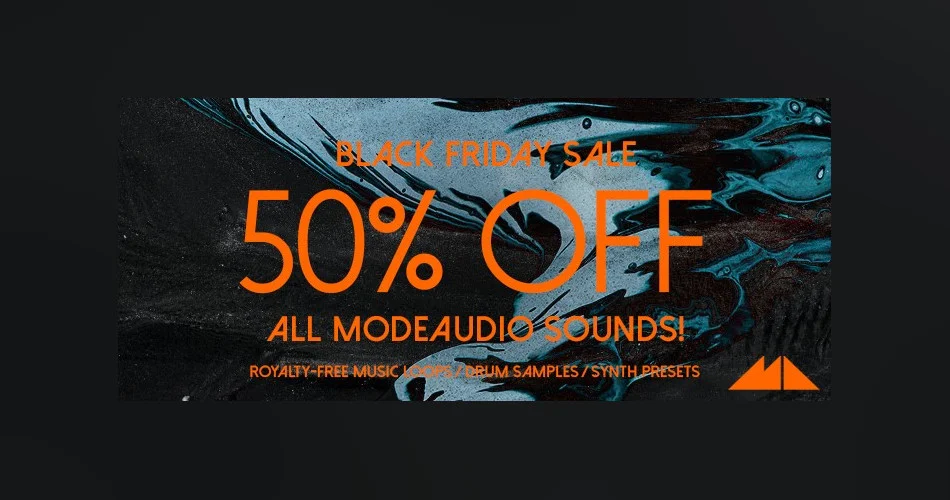 图片[1]-ModeAudio黑色星期五促销:在所有声音包上节省50%-
