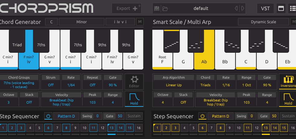 Mozaic Beats的和弦棱镜Midi插件以50%的折扣出售 1 Mozaic beats chord prism 950x448 1
