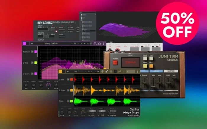 图片[1]-Schultz Audio黑色星期五:Oszillos Mega Scope、Spectrum 2等优惠-