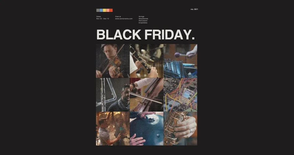 在网上预定Kontakt Instruments &Amp; Bundles的七折优惠。 1 Sonixinema black friday sale 2023. Jpg