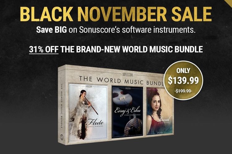 Sonuscore的世界音乐套装,售价139.99美元 1 Sonuscore world music bundle 750x500 1