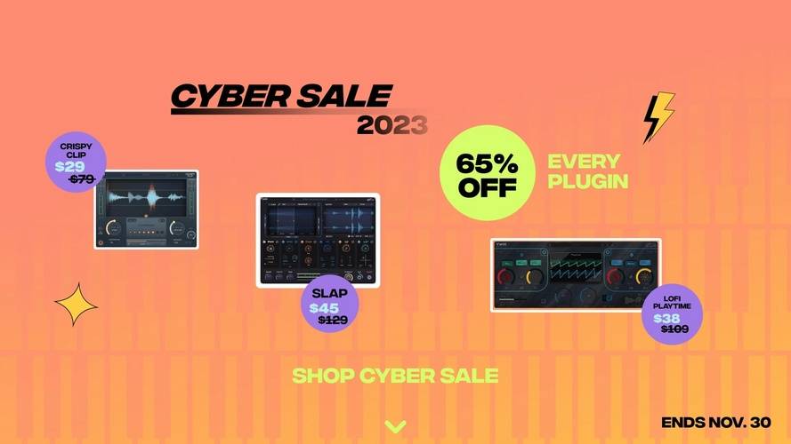 图片[1]-Yum Audio Cyber Sale 2023：插件和捆绑包节省高达65%-