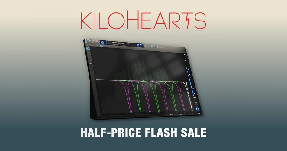 购买Kilohearts的Slice Eq图形均衡器插件可节省50%的费用 1 Kilohearts slice eq sale. Jpg
