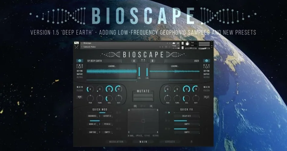 Luftrum为Kontakt播放器推出Bioscape V1.5“地球深处” 1 Luftrum bioscape 1. 5 deep earth