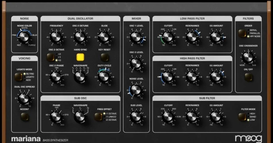 Moog发布适用于桌面和Ios的Mariana Bass合成器 1 Moog mariana bass synthesizer