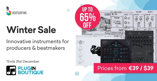 Beatsurfing提供的Random、Beatfader、7Deadlysnares和Lunchtable优惠高达65% 1 Pib beatsurfing winter sale. Png