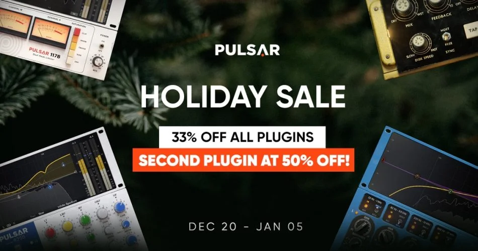 图片[1]-Pulsar Audio Holiday Sale 2023:在所有效果插件上享受33%的优惠-