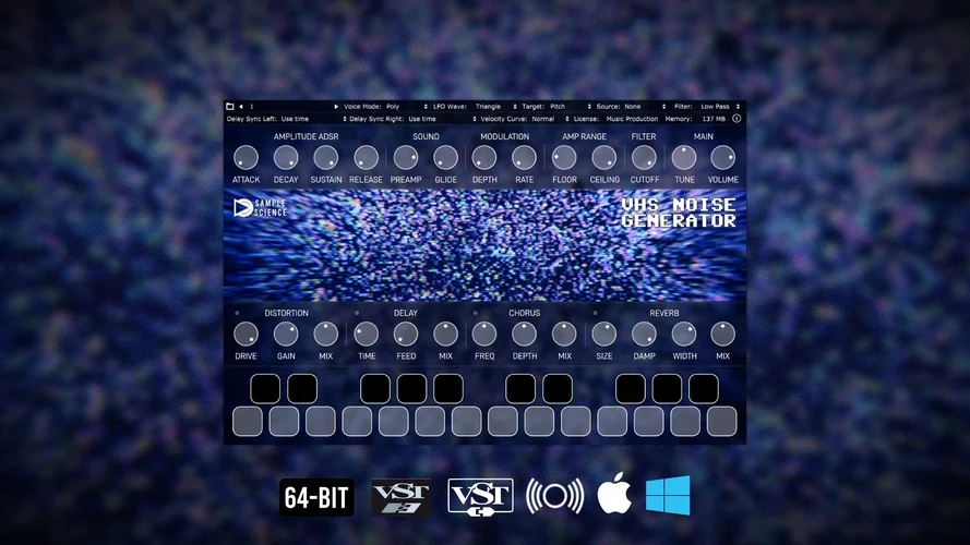 Samplescience vhs noise generator. Jpg