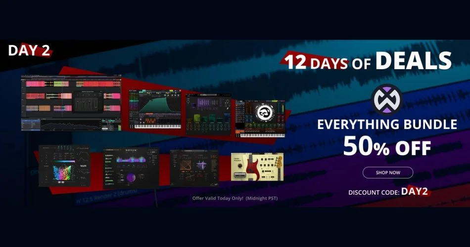 Tracktion Everything套装优惠50% 1 Tracktion 12 days 2023 day 2