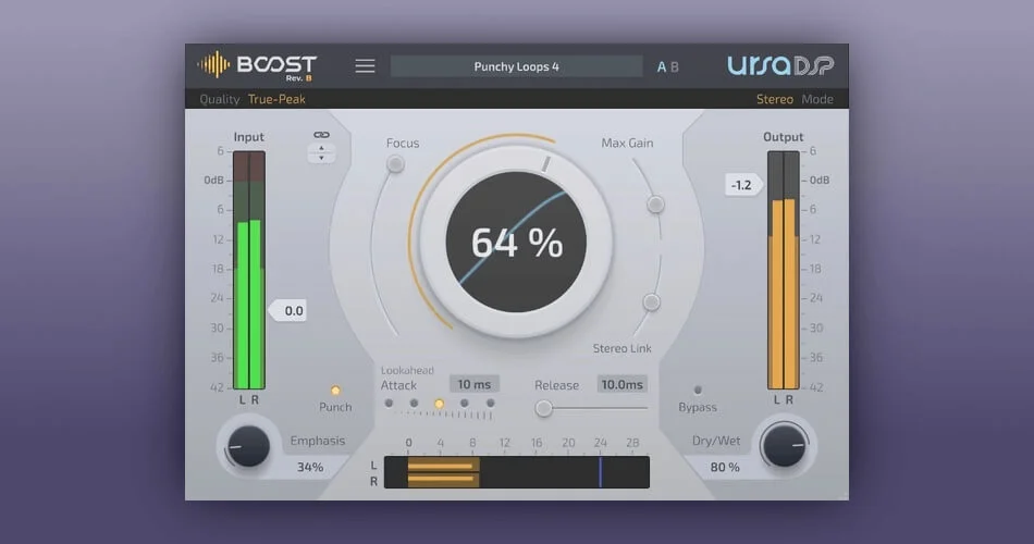Ursadsp Boost Limiter效果插件售价80美元 1 Ursadsp boost sale. Jpg