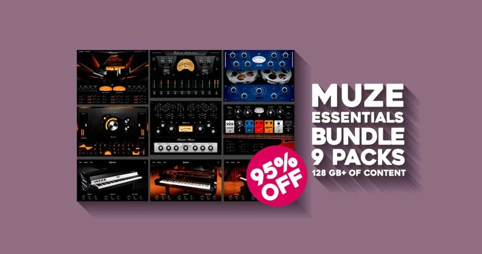 Muze Essentials套装优惠95 %: 9件Kontakt乐器,价格14.99美元 1 Vst alarm muze essentials