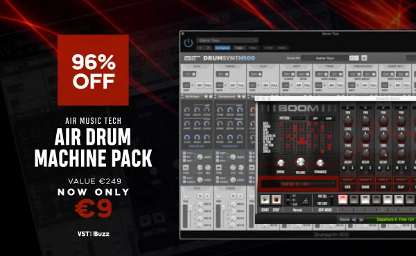 Air Music Tech的空鼓机组节省96% 1 Vst buzz air drum machine pack. Jpg