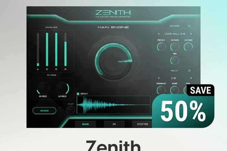 图片[1]-通过电影工具为Kontakt节省50%的Zenith音效库费用-