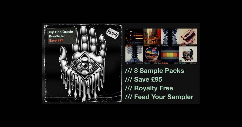 Hip Hop Oracle捆绑包:Blind Audio为8包产品节省95英镑 1 Blind audio hip hop oracle bundle 950x500 1