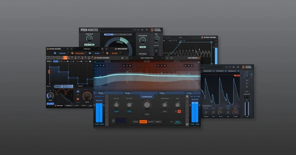 狡猾的机器制造商销售:获得25%的创意效果插件折扣 1 Devious machines plugins. Jpg