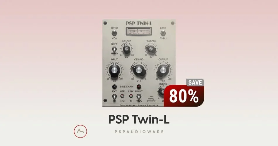 Psp Audioware的Twin-L Classic Limiter插件优惠80% 1 Psp audioware twin l sale