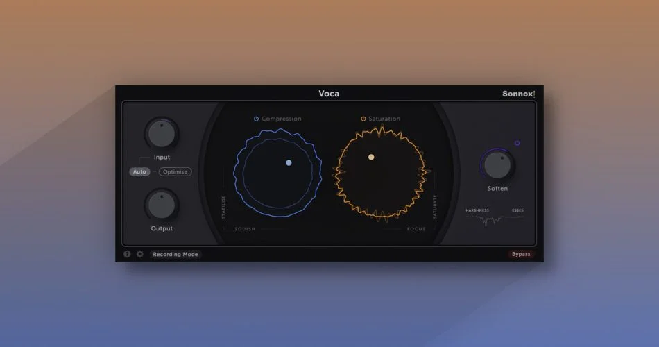 Sonnox推出的Voca人声处理效果插件节省50%