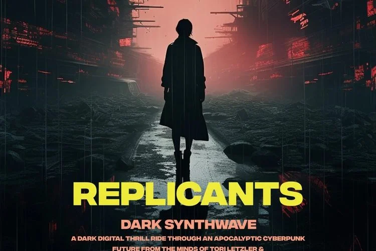 复制人:黑暗合成波样本包由蒙太奇拼接而成 1 Splice montage replicants dark synthwave