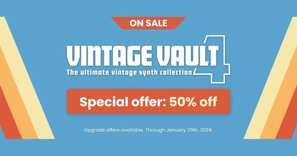 图片[1]-购买UVI收藏的复古Vault 4合成器可享受五折优惠-