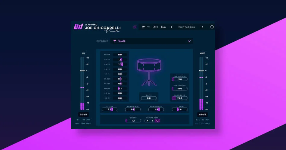 Joe Chiccarelli音频签名插件,售价69美元 1 Leapwing audio joe chiccarelli. Jpg