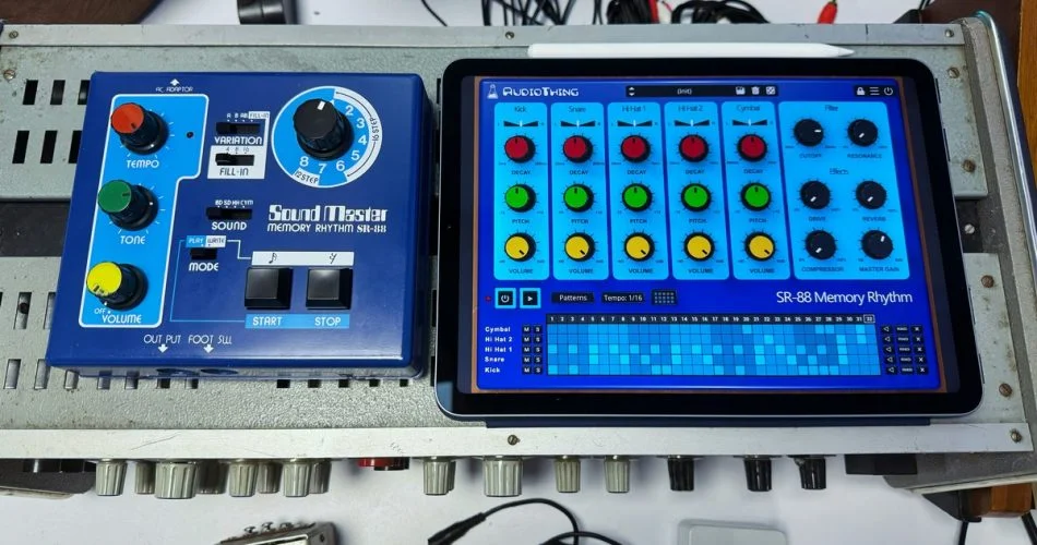 Audiothing将Sr-88模拟鼓机更新到V1.6.2版本,现已在Ios上发布 1 Audiothing sr 88 ios