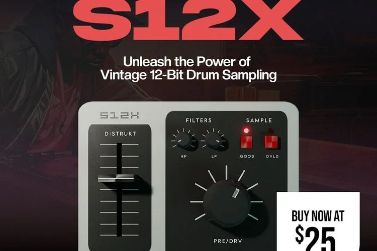 BeatSkillz推出的S12X采样器仿真效果插件，售价25美元