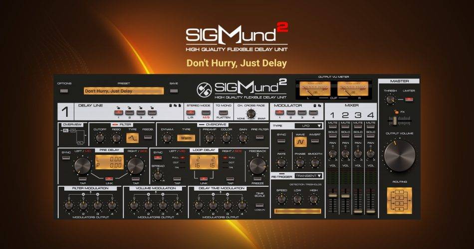 D16集团在intro offer上发布Sigmund 2延迟效果插件