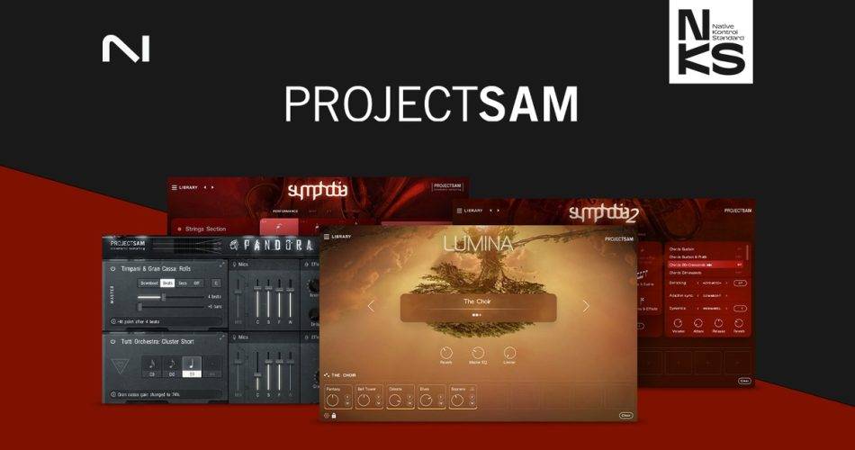 购买ProjectSAM的Symphobia管弦乐乐器可享受五折优惠