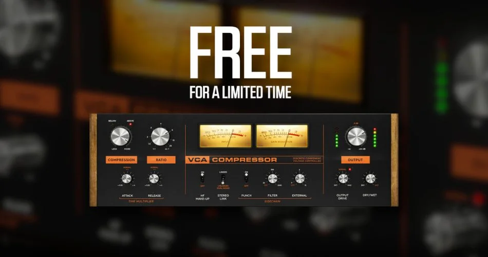 免费:Softube的Vca压缩效果插件(限时) 1 Softube vca compressor free
