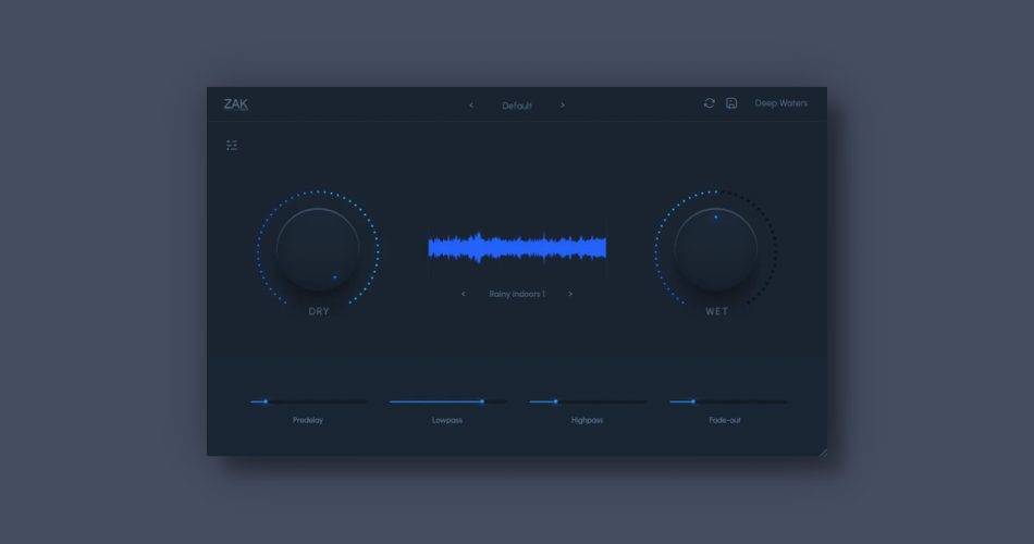 ZAK声音更新深水混响效果插件到1.5版本